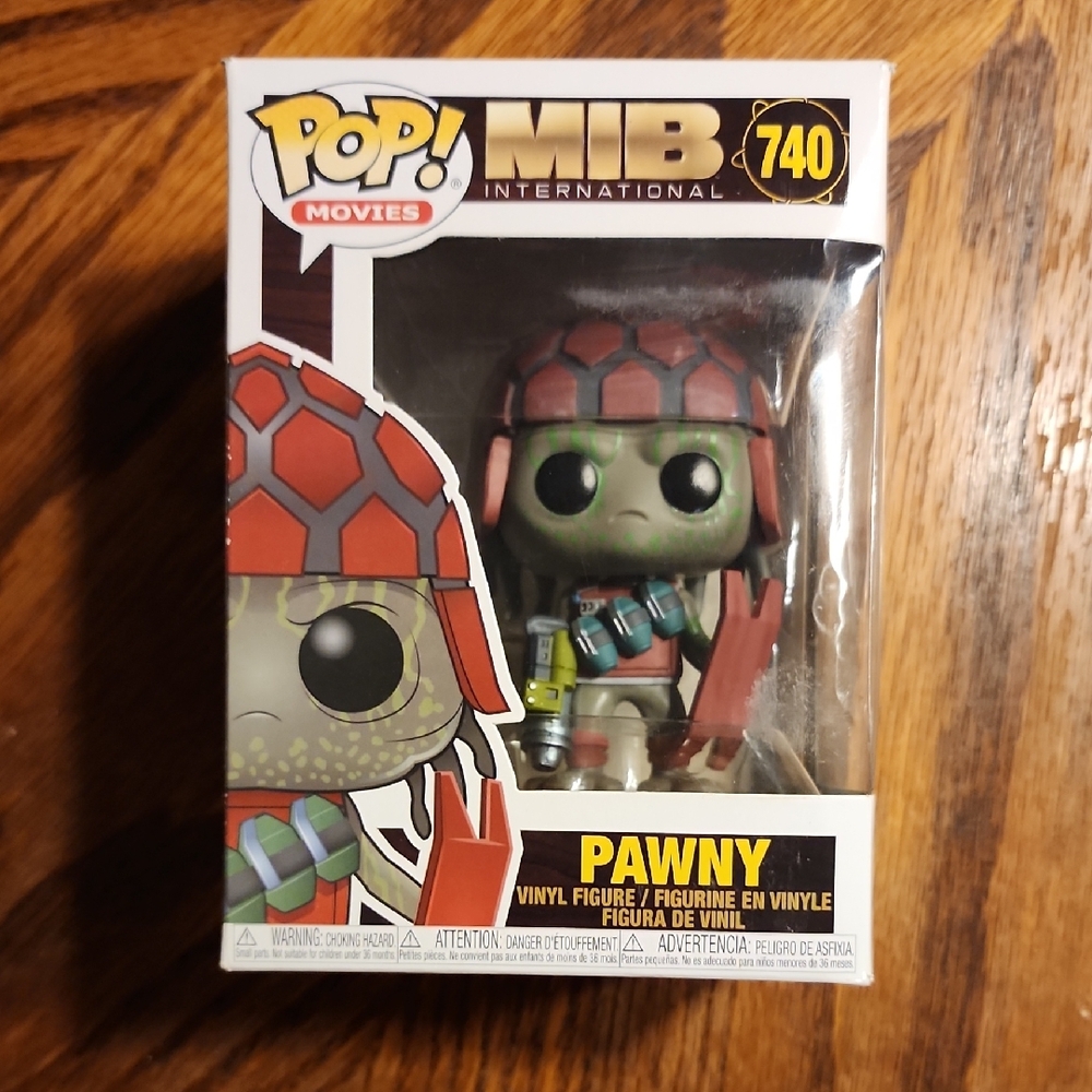 Funko Pop! MIB International Pawny Figure - Red and Green #740